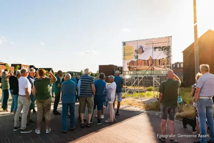 Feestelijke start voor de nieuwbouw aan de Zuidergracht