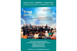 Zangdienst in Assen met koor Jona