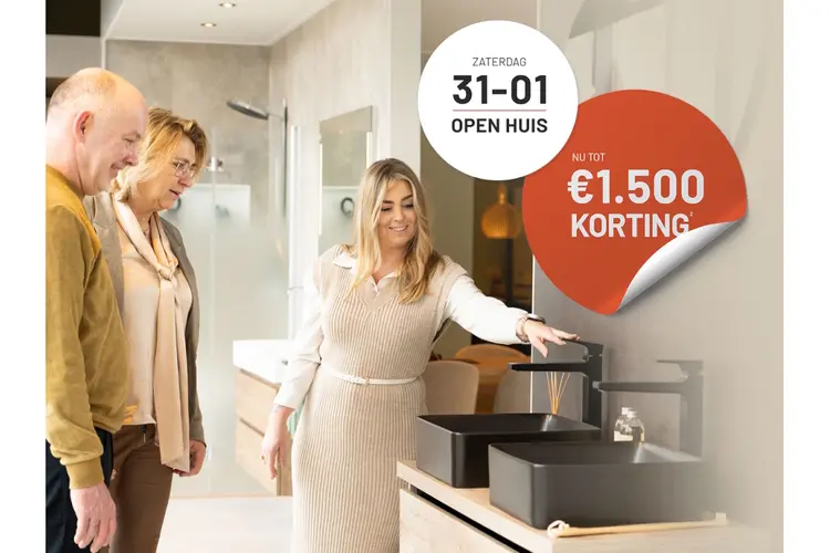 Badkamerspecialist Molenaar houdt Open Huis in Roden