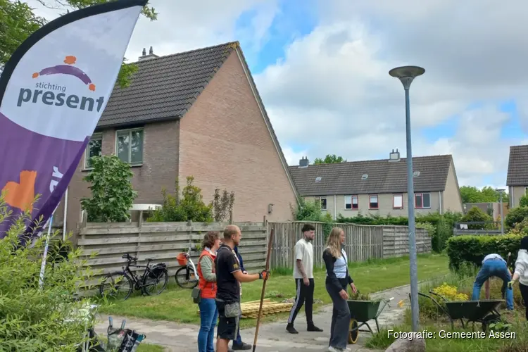 Sociaal tuinieren’ brengt Assenaren bij elkaar