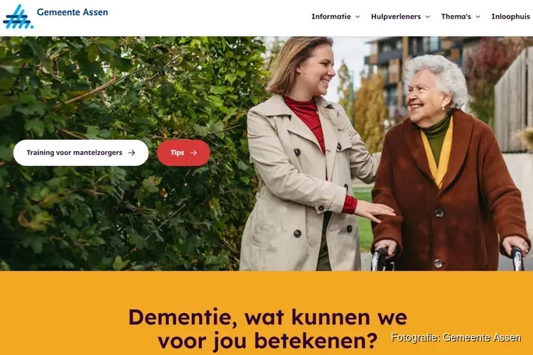 Betere ondersteuning bij dementie in Assen