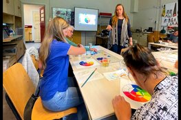 Creatieve energie in Veenhuizen – Schildercursus smaakt naar meer!