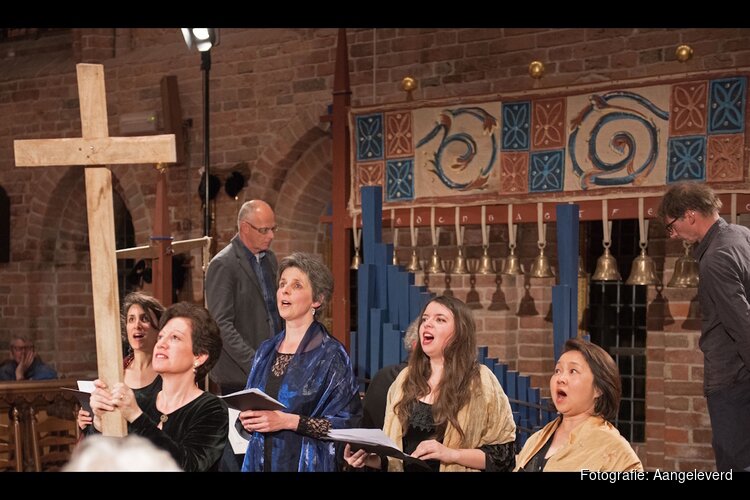 Twee keer Hellums Paasspel door Ensemble Super Librum in de Magnuskerk Anloo op zondag 29 maart