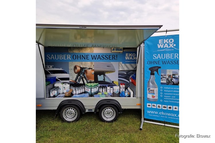 Ekowax staat voor de eerste keer op de Caravan Salon Düsseldorf van 28 augustus t/m 6 september